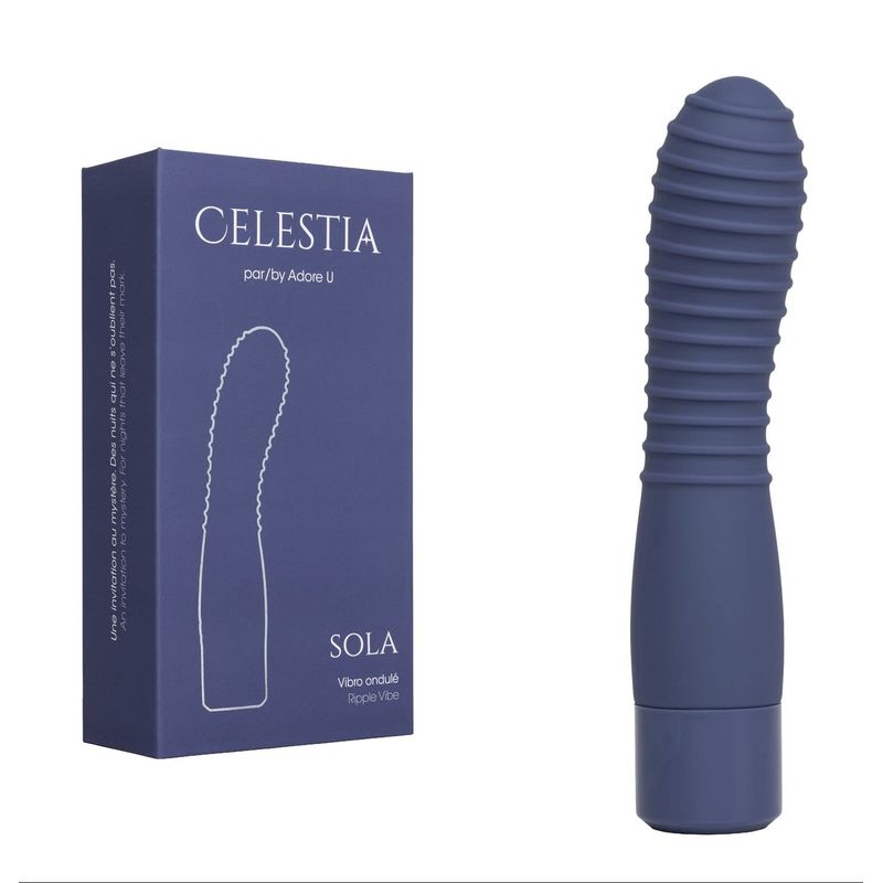 Vibrateur Vaginal - Celestia Sola Adore U | Ondulé & Ripple Celestia - Adore U Sensations plus