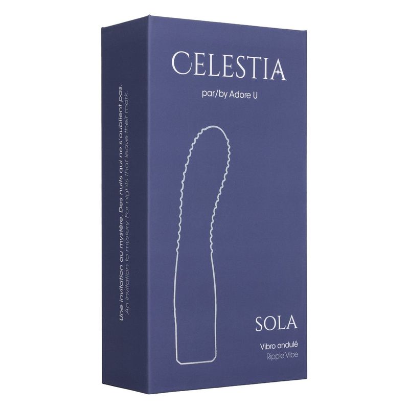 Vibrateur Vaginal - Celestia Sola Adore U | Ondulé & Ripple Celestia - Adore U Sensations plus