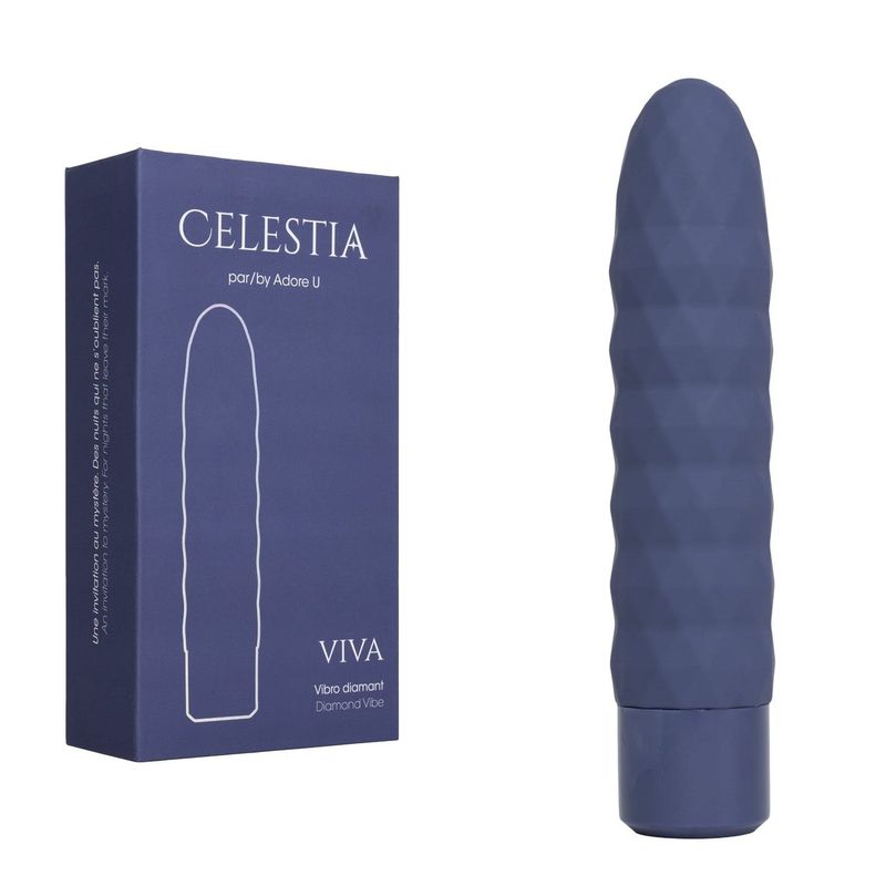 Vibrateur vaginal - Celestia Viva Diamond | Adore U Celestia - Adore U Sensations plus