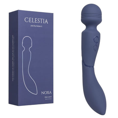Vibrateur Wand 2 en 1 - Celestia Noxa Adore U | Clitoris ou Vaginale Celestia - Adore U Sensations plus