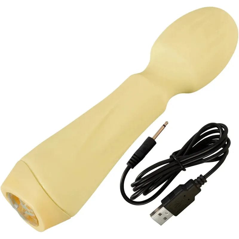 Vibrateur Wand - Cuties - Cuties Mini Vibrateur Jaune Cuties Sensations plus