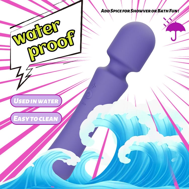 Vibrateur Wand - DuoDuo AV | 10 modes de Vibrations Puissantes & Profondes Secwell Sensations plus