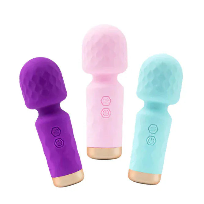 Vibrateur Wand - M’Lady Mini Vibrating Wand | 10 Modes Puissant, Étanche & Rechargeable M’Lady Sensations plus