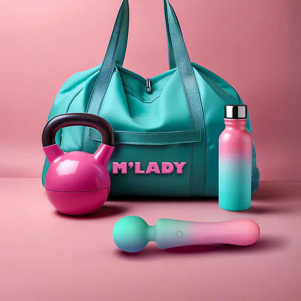 Vibrateur Wand - M’Lady Pleasure Wand Gradient | Puissance, Flexibilité & Tête Bulbée M’Lady Sensations plus