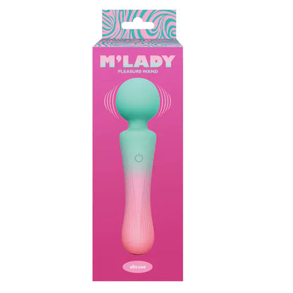 Vibrateur Wand - M’Lady Pleasure Wand Gradient | Puissance, Flexibilité & Tête Bulbée M’Lady Sensations plus