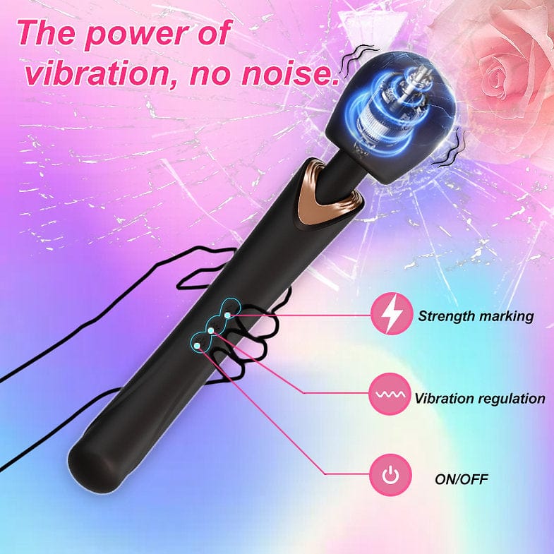 Vibrateur Wand - Magic Wand Lucy | Puissant & Élégant Secwell Sensations plus