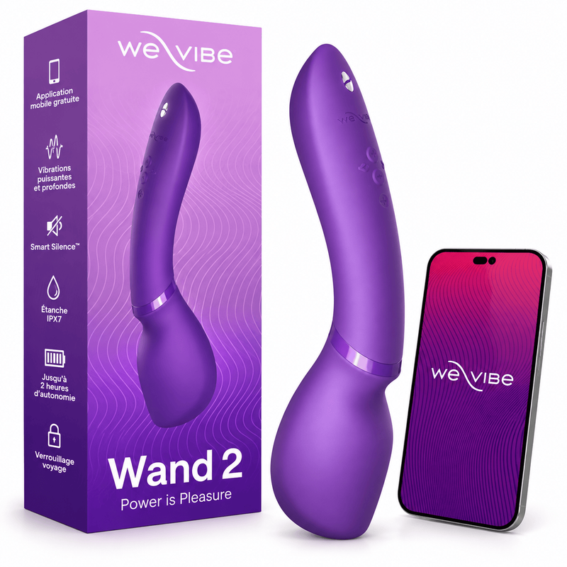 Vibrateur Wand Puissant Connecté - Wand 2 | We-Vibe We-Vibe Sensations plus