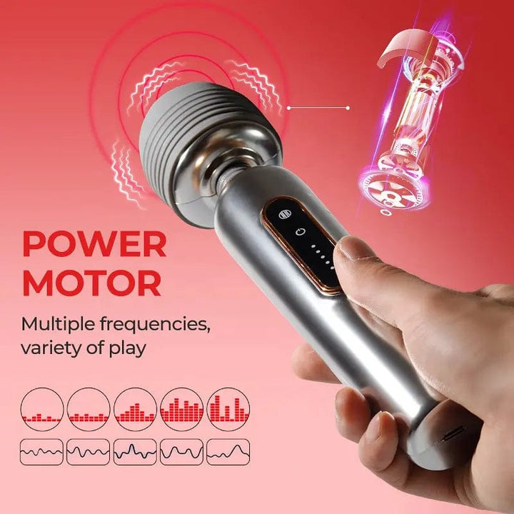 Vibrateur Wand - Secwell - Vibromasseur Wand de luxe Puissant Secwell Sensations plus