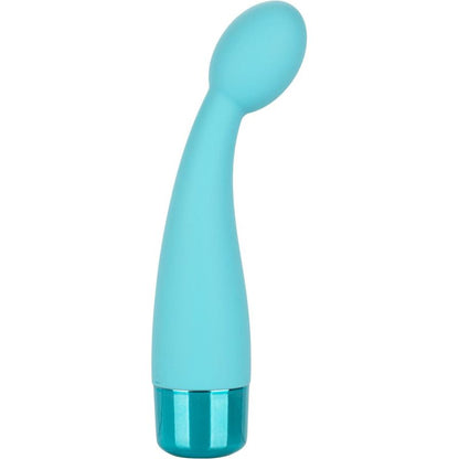 Vibromasseur Point G Eden tulipe en silicone bleu turquoise CalExotics Sensations plus