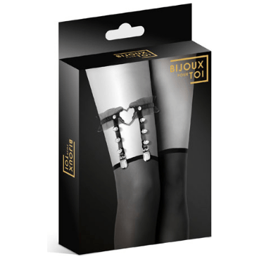 Accessoire - Bijoux Pour Toi - Jarretière Avec Coeur et Dentelle Bijoux pour toi Sensations plus