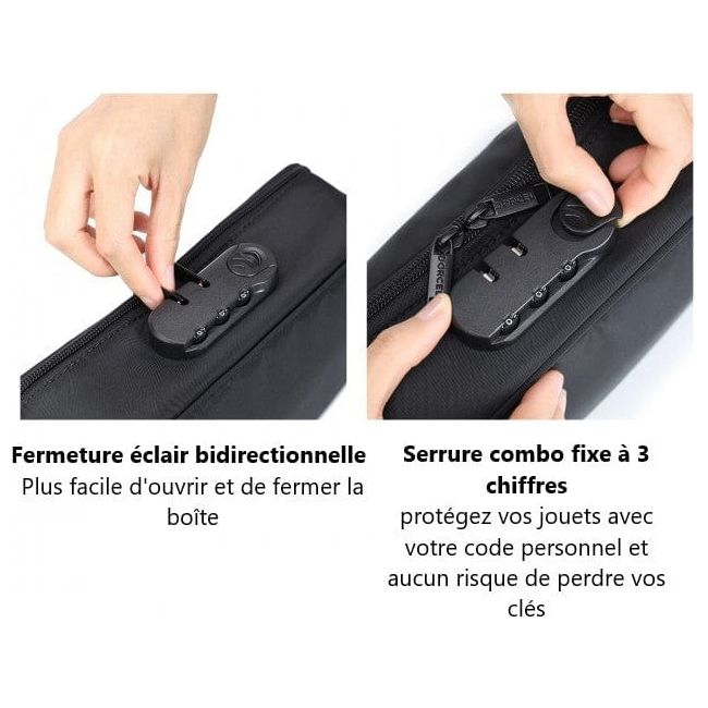 Accessoire de Rangement - Dorcel - Discreet Box Dorcel Sensations plus