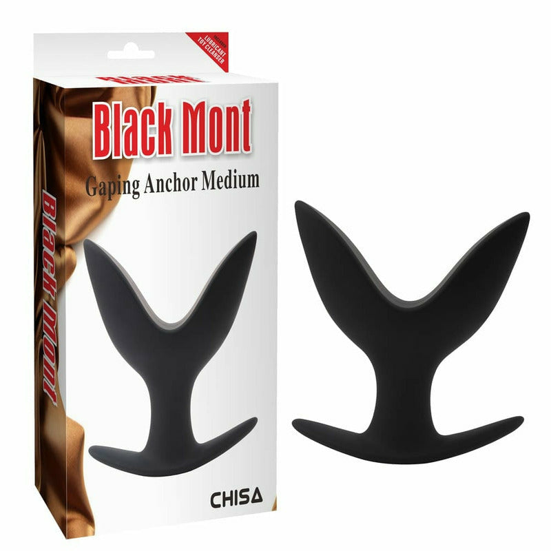 Plug Anal - Black Mont - Gaping Anchor Medium Black Mont Sensations plus