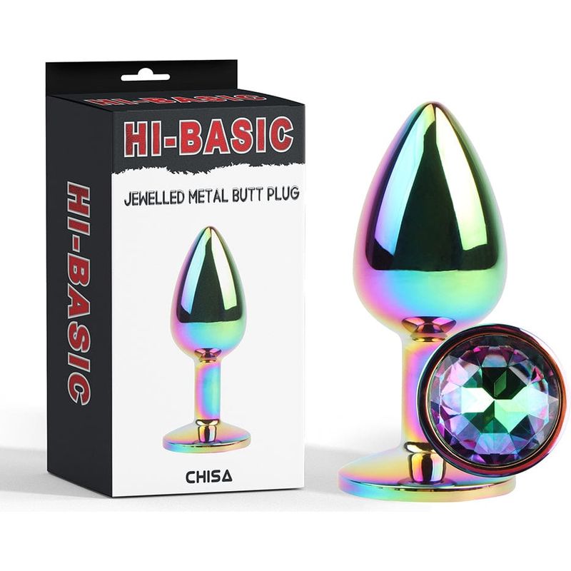 Anal - Hi-Basic - Jewelled Metal Butt Plug Hi-Basic Sensations plus