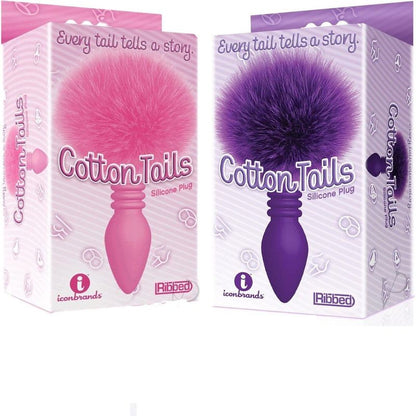 Anal - Icon Brands - Cottontails Queue de Lapin Nervuré Icon brands Sensations plus