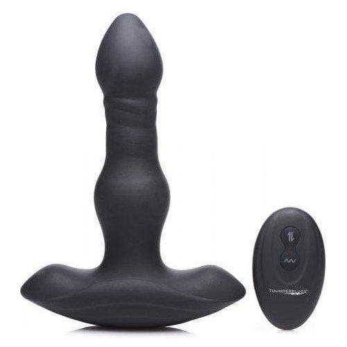 Anal - Thunder Plugs - Vibrating & Thrusting Silicone Anal Plug Thunder Plugs Sensations plus