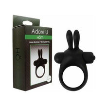Anneau D'érection Vibrant - Adore U Höm - Anneau Vibrant Lapin Adore U Sensations plus