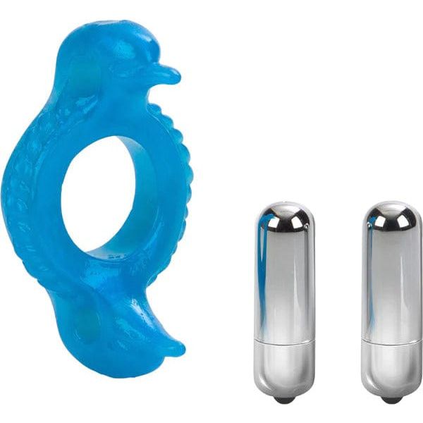 Anneau D'érection Vibrant - CalExotics - Double Dolphin CalExotics Sensations plus