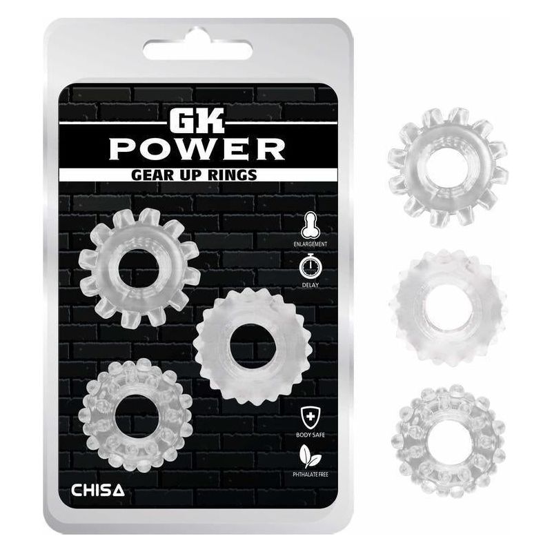 Anneau D'érection - GK Power - Gear Up Rings Gk Power Sensations plus