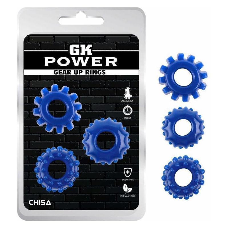 Anneau D'érection - GK Power - Gear Up Rings Gk Power Sensations plus