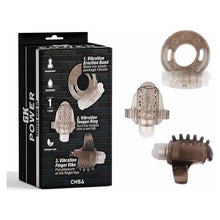 Anneau D'érection Vibrant - Gk Power - Teasers Ring Kit GK Power Sensations plus