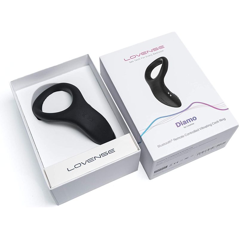 Anneau D'érection Vibrant - Lovense - Diamo Lovense Sensations plus