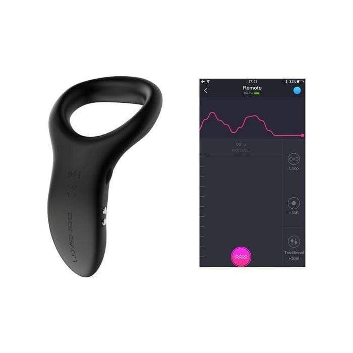 Anneau D'érection Vibrant - Lovense - Diamo Lovense Sensations plus