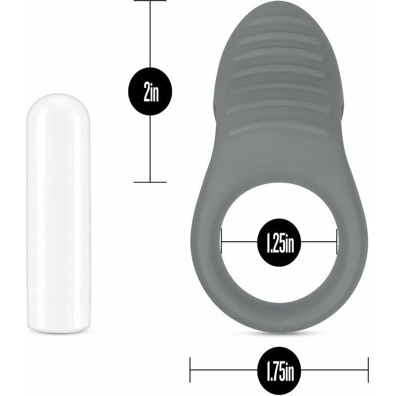 Anneau D'érection Vibrant - Nöje - C1.Slate Blush Novelties Sensations plus