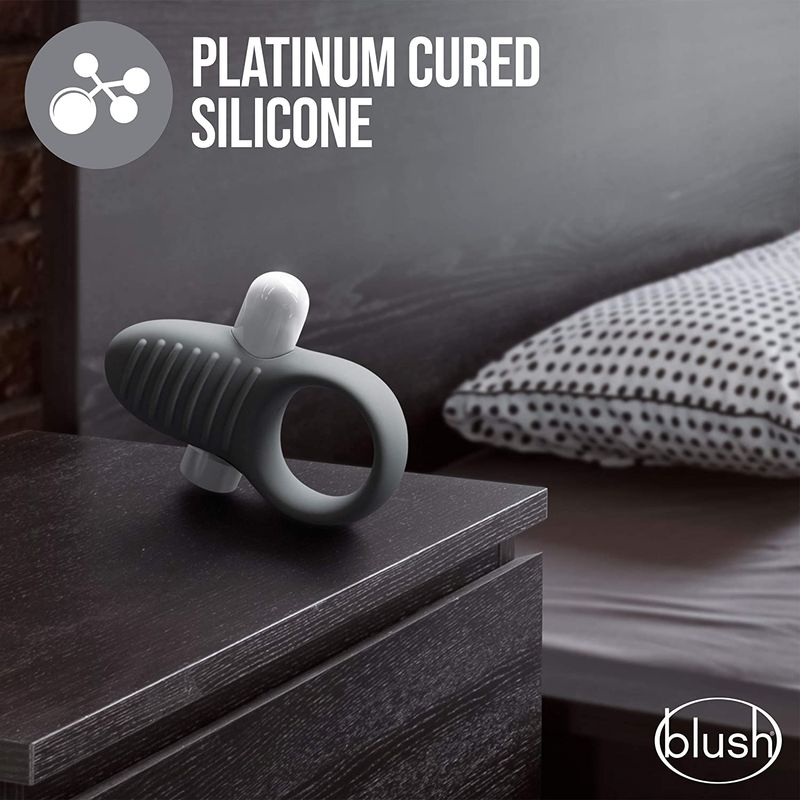 Anneau D'érection Vibrant - Nöje - C1.Slate Blush Novelties Sensations plus