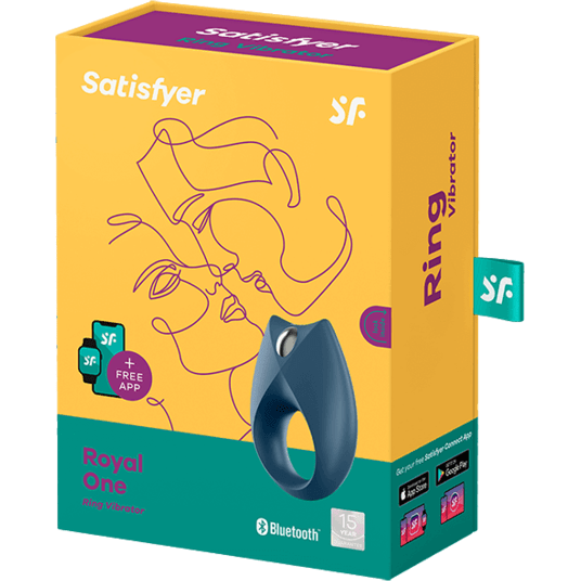 Anneau D'érection Vibrant - Satisfyer - Royal One ring Satisfyer Sensations plus