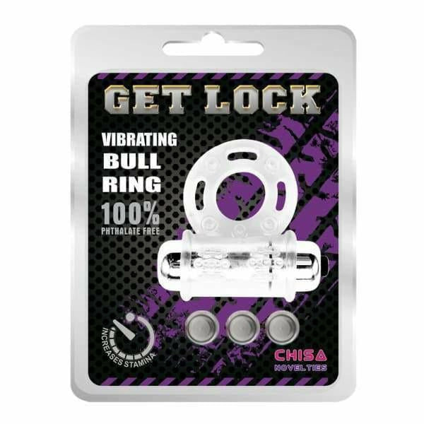 Anneau D'érection Vibrant - Get Lock - Bull Ring Get Lock Sensations plus