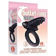 Anneau D'érection Vibrant - Icon Brands - Bullet Ring Tongue Icon brands Sensations plus