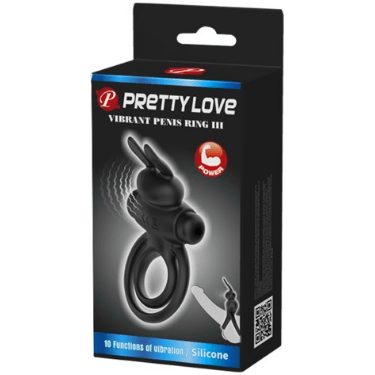 Anneau D'érection Vibrant - Pretty Love - Vibrant Penis Ring III Pretty Love Sensations plus