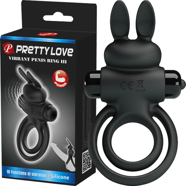 Anneau D'érection Vibrant - Pretty Love - Vibrant Penis Ring III Pretty Love Sensations plus