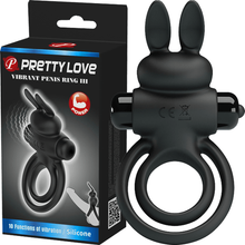 Anneau D'érection Vibrant - Pretty Love - Vibrant Penis Ring III Pretty Love Sensations plus