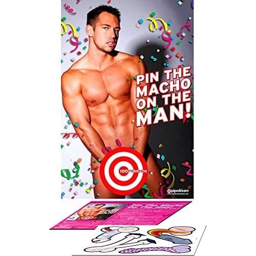 Bachelorette -  Épingler le Macho Pipedream Sensations plus