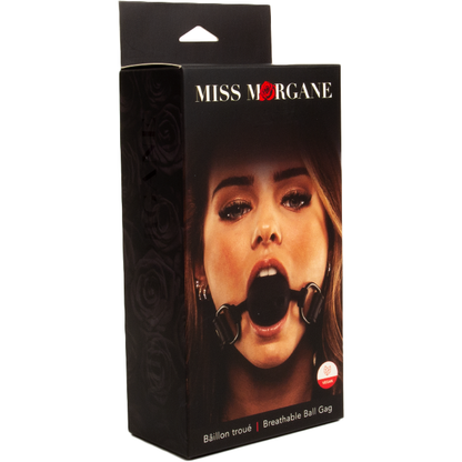 Ball Gag - Miss Morgane - Bâillon Troué Végane Miss Morgane Sensations plus
