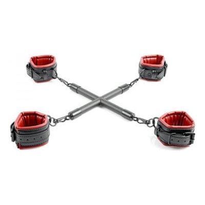 Bondage - Sportsheets - Saffron Ensemble Hog Tie et Menottes Sportsheets Sensations plus