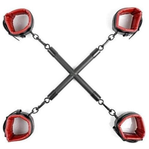 Bondage - Sportsheets - Saffron Ensemble Hog Tie et Menottes Sportsheets Sensations plus