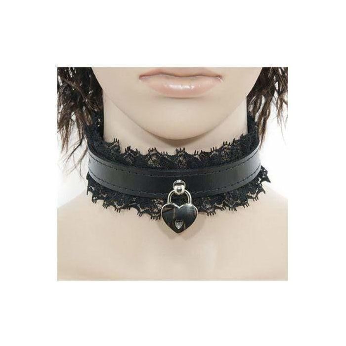 Collier - Ego Driven - Fancy avec Cadenas en Coeur Ego Driven Sensations plus