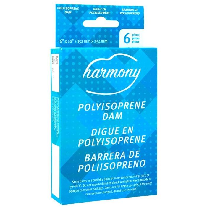 Condom Buccale - Harmony - Polyisoprene Dam Harmony Sensations plus