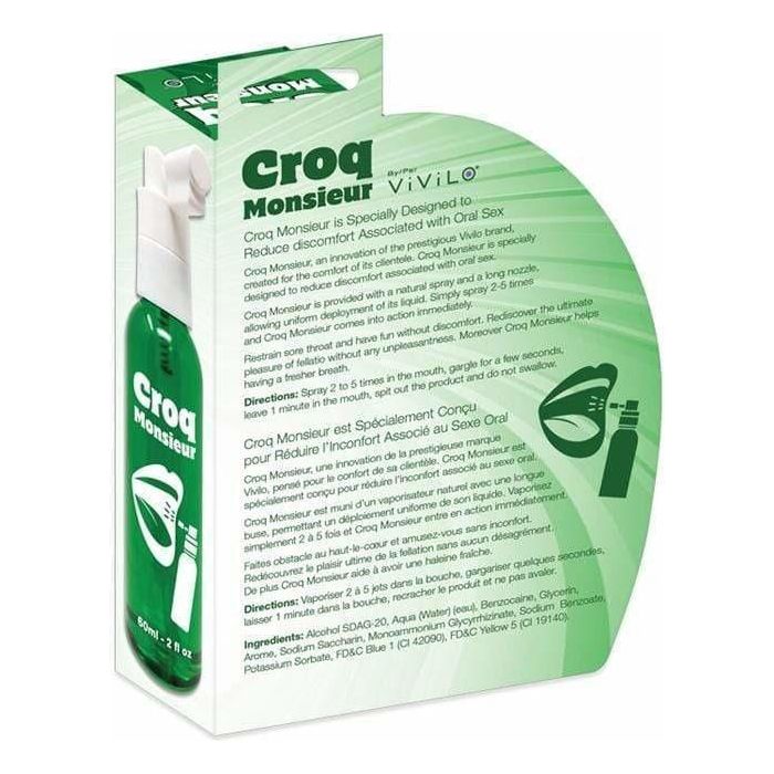 Désensibilisant Oral - Croq Monsieur - 60 ml Vivilo Sensations plus