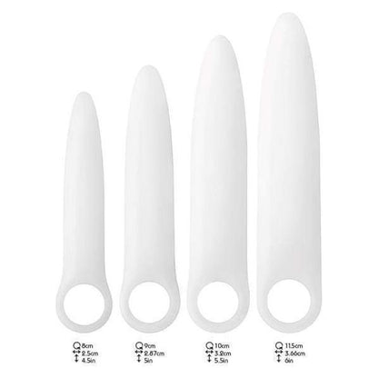Santé Féminine - Adore U Wellness - Dilatateurs Vaginaux - Ensemble de 4 Adore U Sensations plus