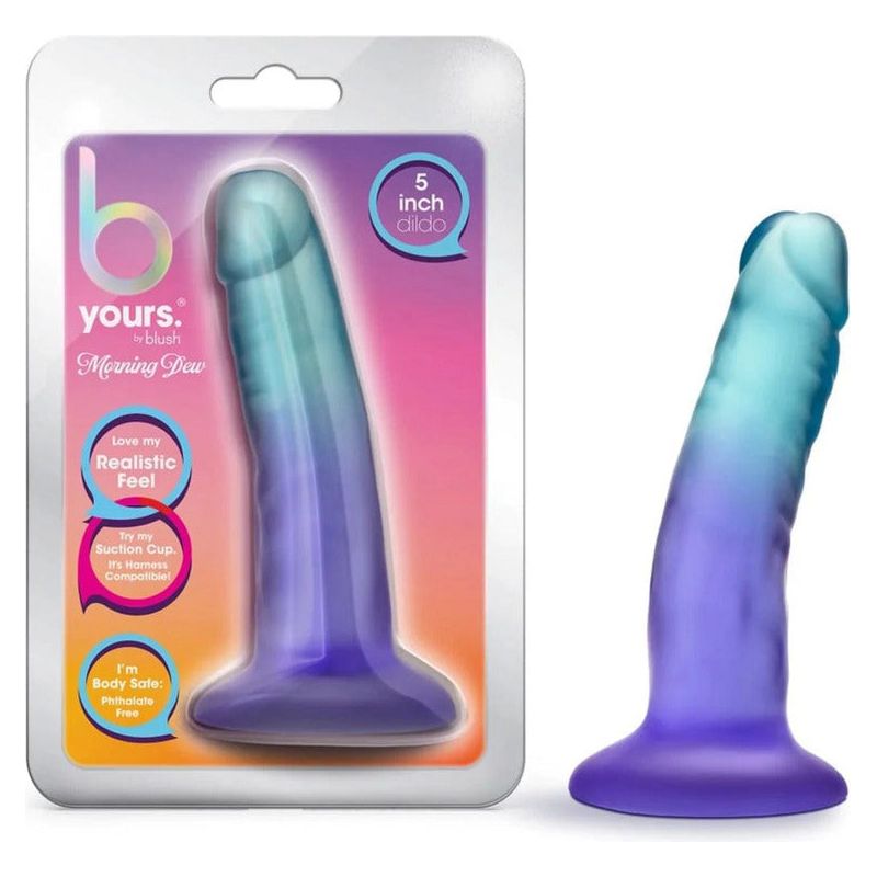 Dildo - B Yours - Morning Dew 5 pouces - Sapphire Blush Novelties Sensations plus