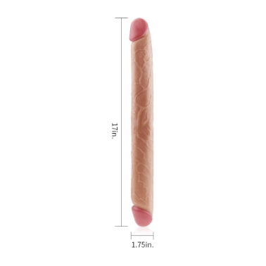 Dildo Double - Legendary King-Sized - Realistic Slim Ultra Legendary King-Sized Sensations plus