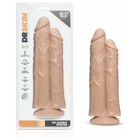 Dildo Double - Dr.Skin - Double Trouble Blush Novelties Sensations plus