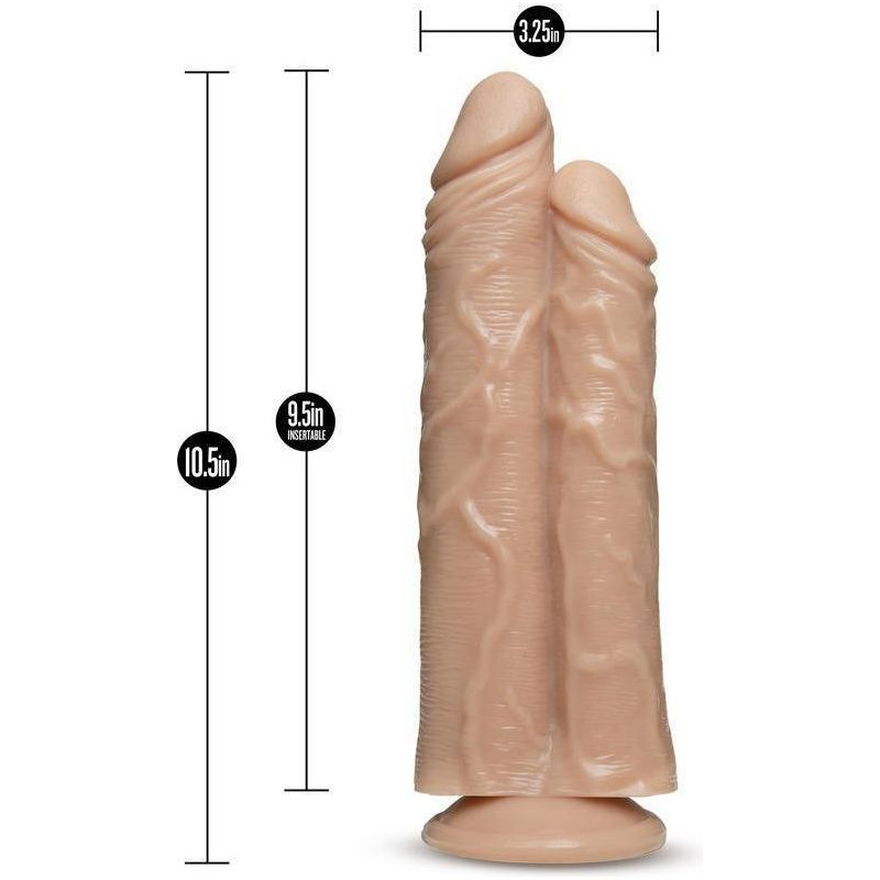 Dildo Double - Dr.Skin - Double Trouble Blush Novelties Sensations plus