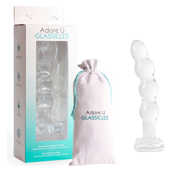 Dildo en Pyrex - Adore U Glassicles - Dix Adore U Sensations plus