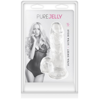 Dildo - Pure Jelly - Small 15.3cm Pure Jelly Sensations plus