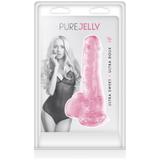 Dildo - Pure Jelly - Small 15.3cm Pure Jelly Sensations plus