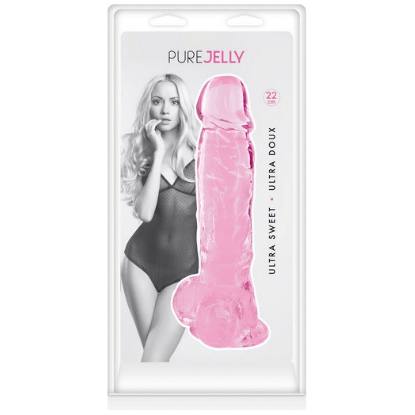 Dildo - Pure Jelly - XL 22cm Pure Jelly Sensations plus